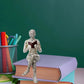 Lesende Frau Figur