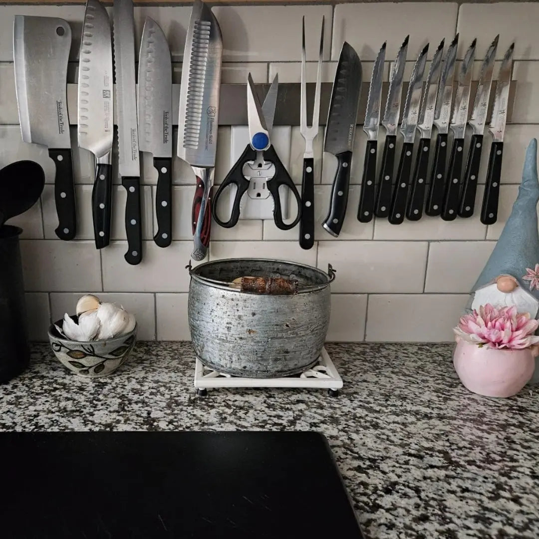 Magnetischer Messerhalter zur Wandmontage