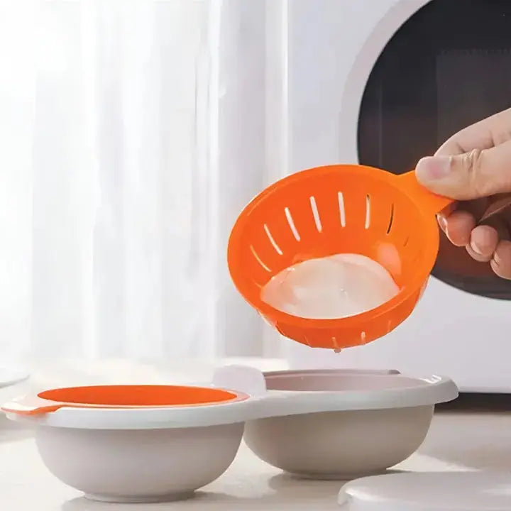 Mikrowellen-Eierpochierer – Perfekte Eier in Minuten