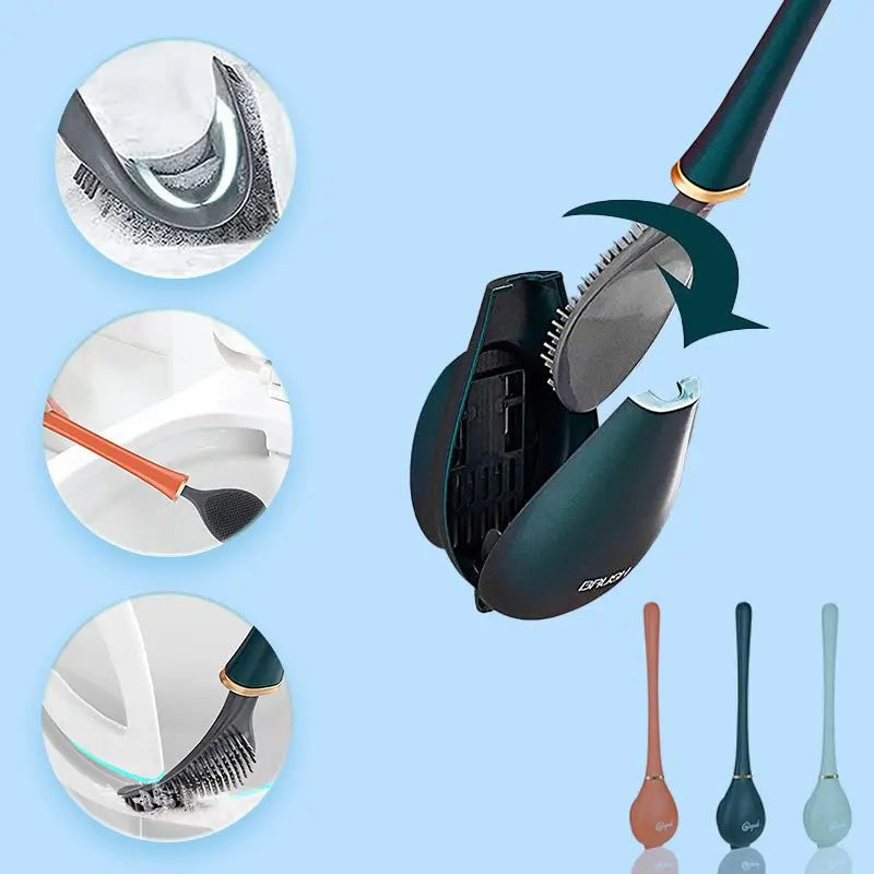 Moderne wandmontierte Toilettenbürste