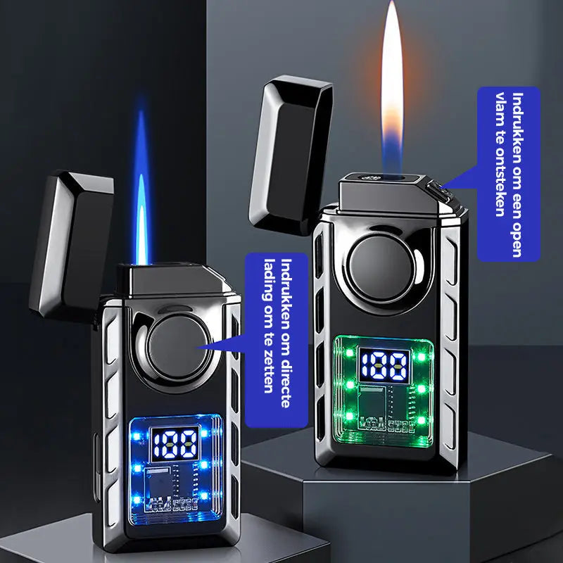 Multifunktionales Doppel-Flammen-Feuerzeug