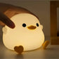 Niedliche Enten-Nachtlichtlampe