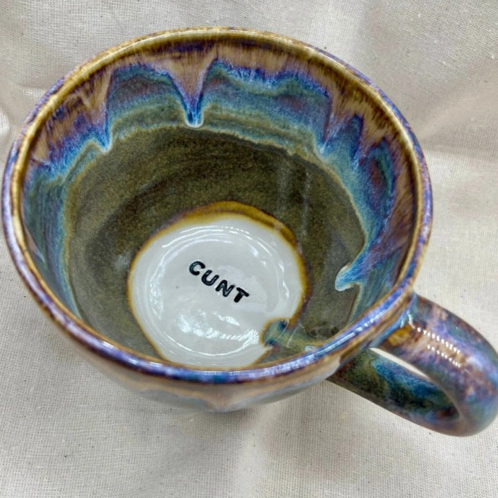 Handgemachte Jumbo-Tasse mit lustigem Spruch – Extra Groß & Einzigartig