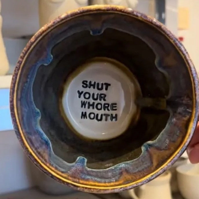 Handgemachte Jumbo-Tasse mit lustigem Spruch – Extra Groß & Einzigartig