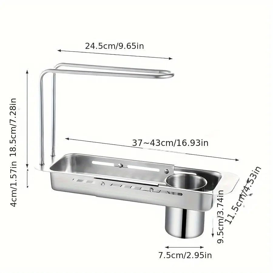 Organizer für Waschbeckenabfluss