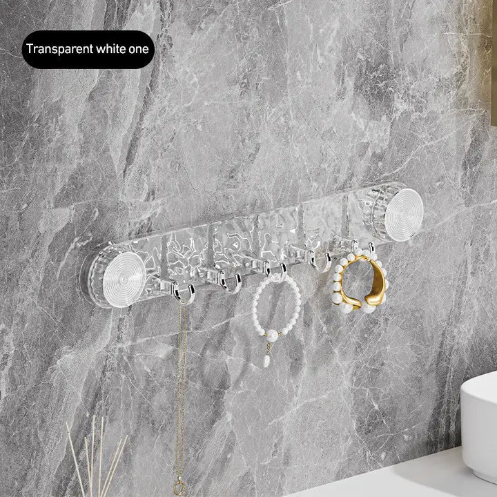 Platzsparende Saugnapfhaken mit verstellbarem Klappdesign