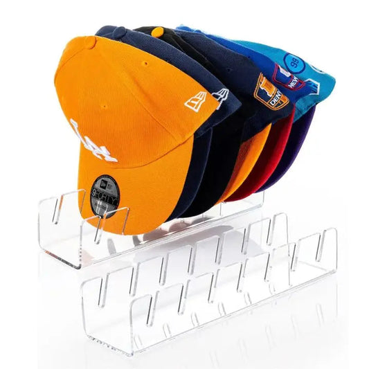 Platzsparender Acryl-Hutaufbewahrungshalter