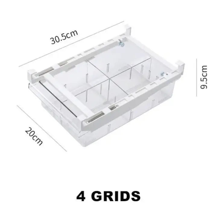 Platzsparender Kühlschrank-Schubladenorganizer