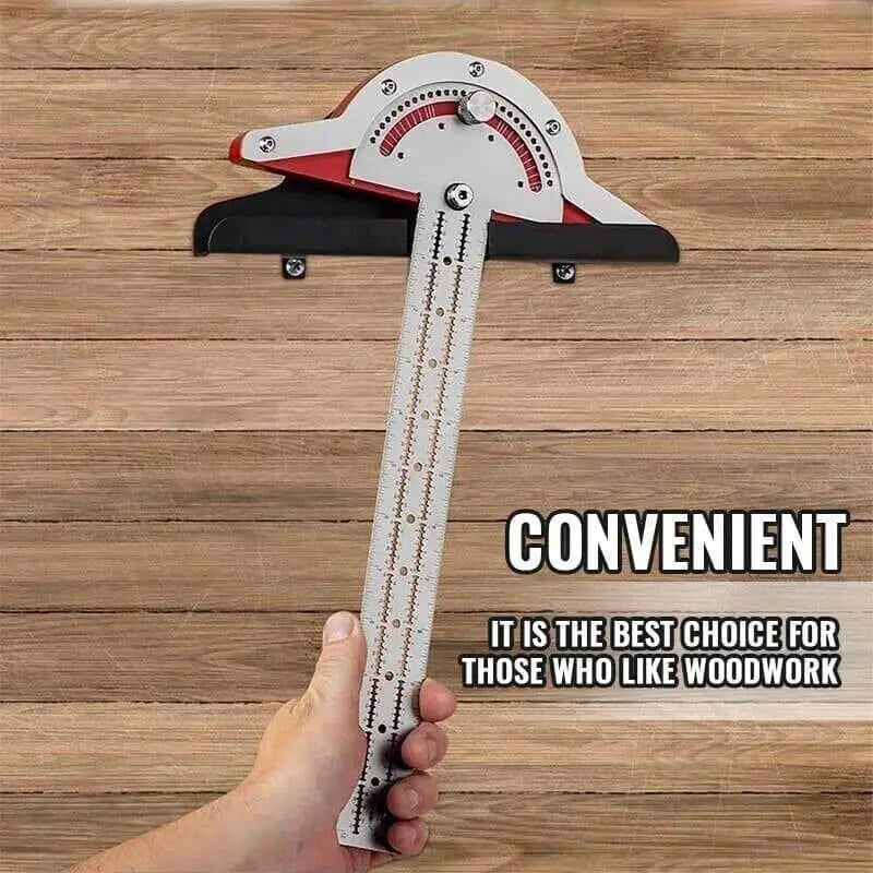 Präzisionskantenlineal – Perfekte Genauigkeit für jedes Holzprojekt