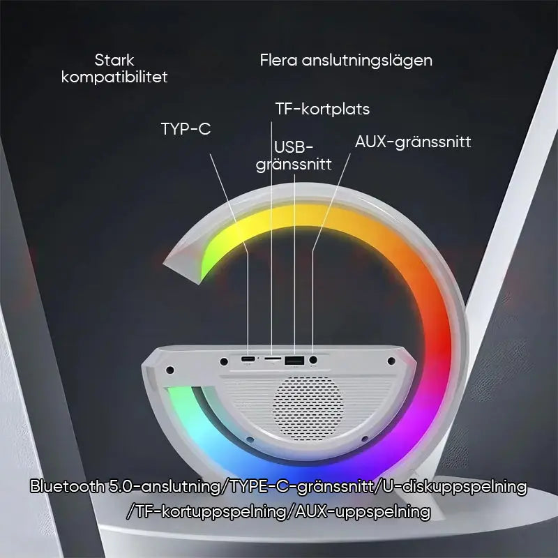 RGB Eclipse Wireless Charging Lautsprecher