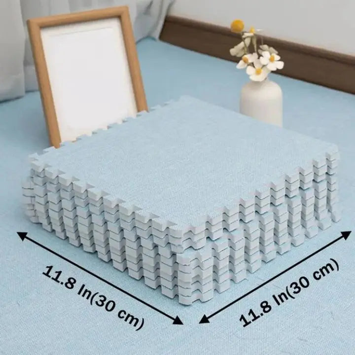 Rutschfeste, weiche Spielmatte für Kinder | 10 Stück