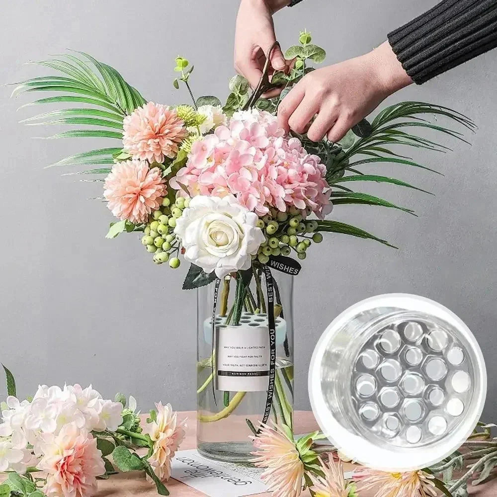 1+1 Gratis | DIY Spiral-Blumenstängelhalter – Mühelose Blumenarrangements