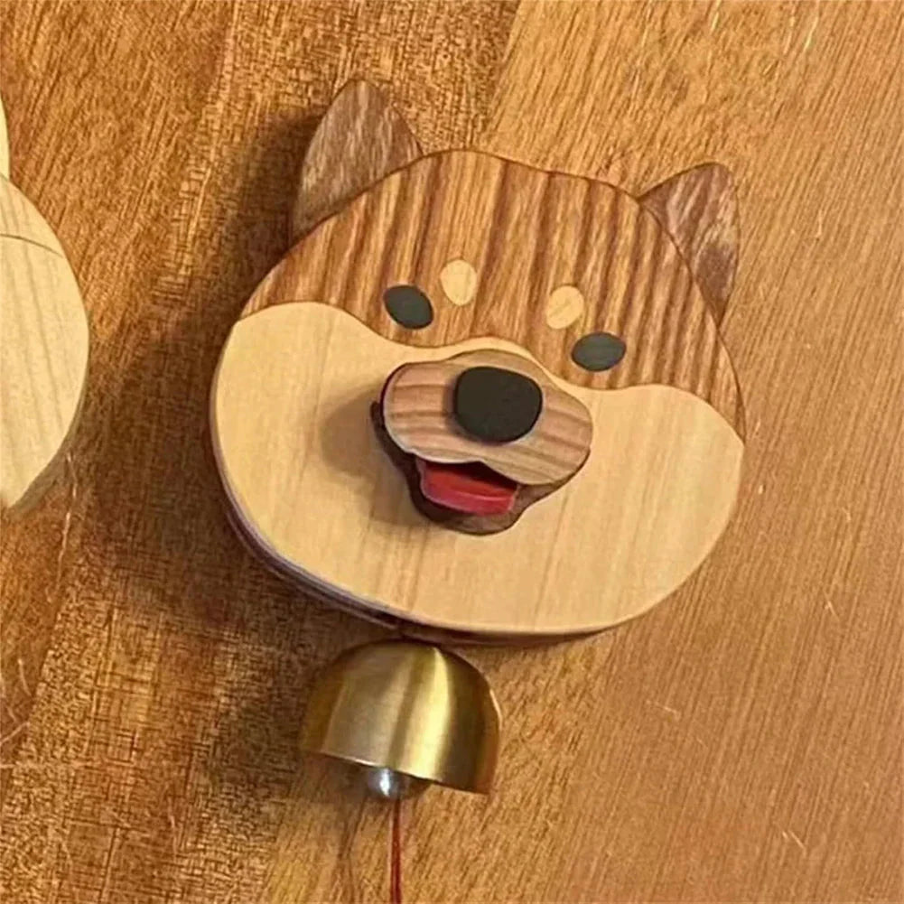 Holzglockenspiel Türglocke Shiba Inu – Niedlicher & Willkommener Charme