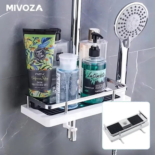 Schnell zu installierendes Badregal für die Dusche