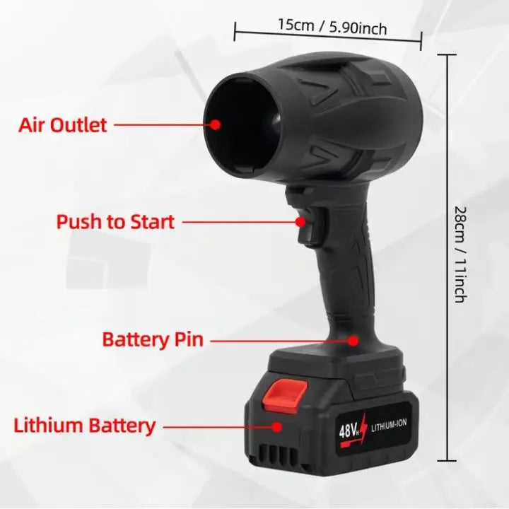 Schnurloses Turbo-Gebläse Air Duster für die Reinigung