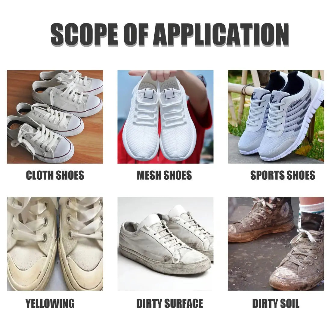 Schuhaufhellung Reinigungs-Gel – Bringen Sie die Helligkeit Ihrer Schuhe zurück