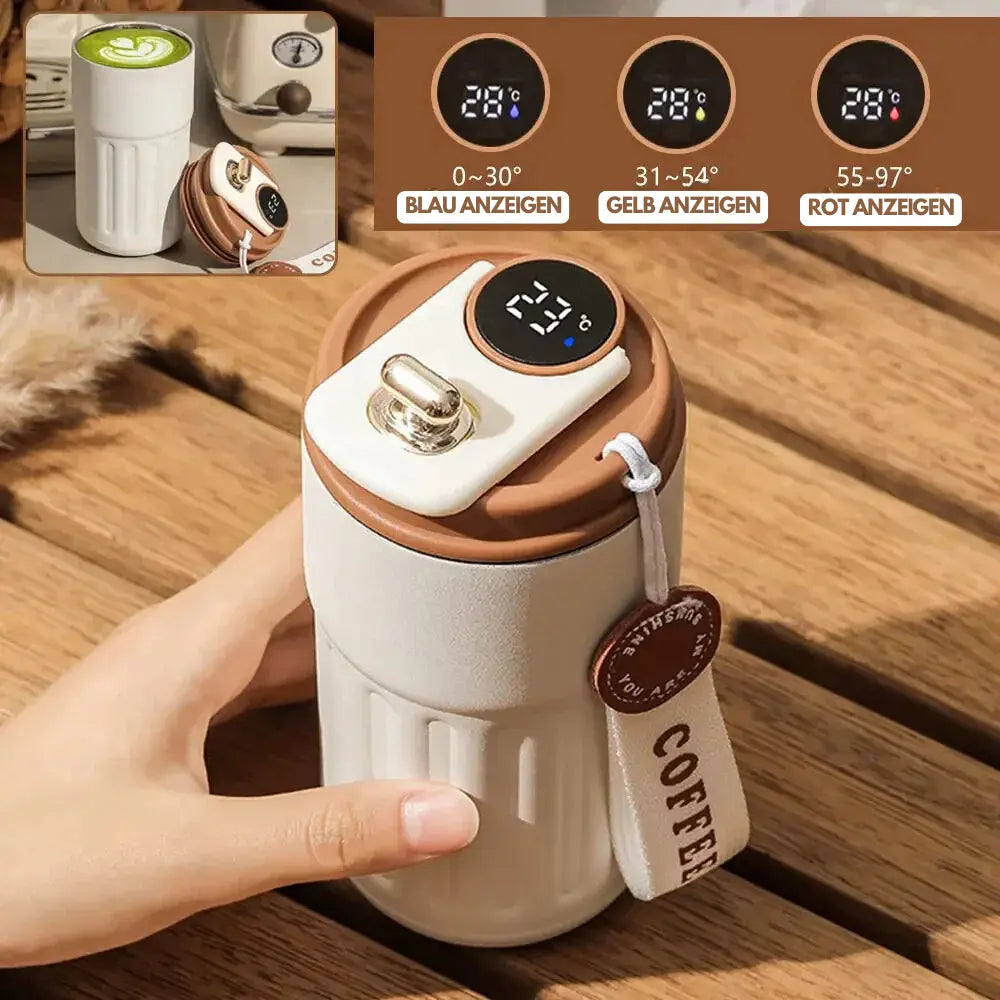 Smart LED Thermosflasche