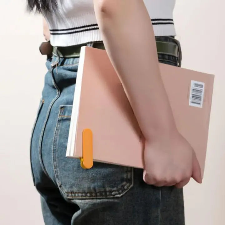 Smartes Silikon-Lesezeichen mit starker Haftung (6 Stück)