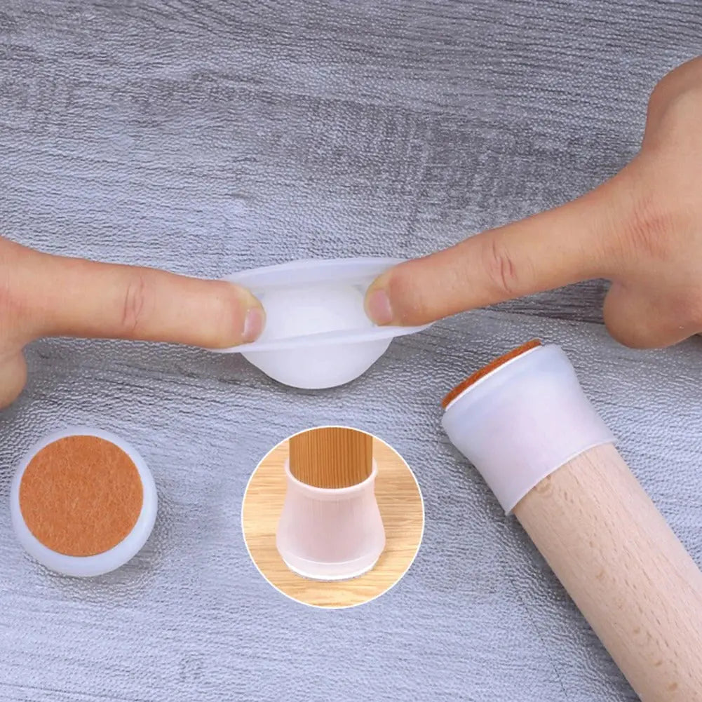 Universelle Möbelbeinschoner – Kratz- und Geräuschschutz