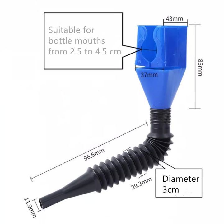 1+1 Gratis | Faltbarer Universaltrichter mit Schnappverschluss