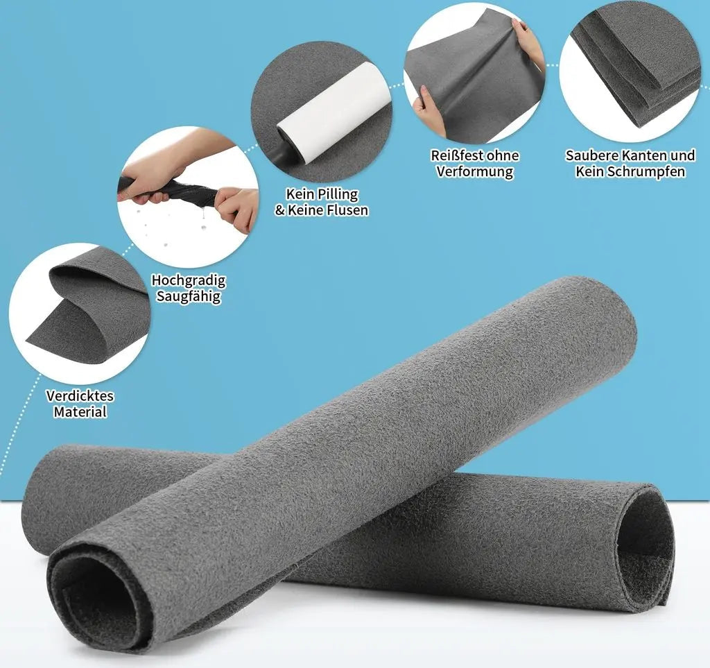 Verdicktes Mikrofasertuch