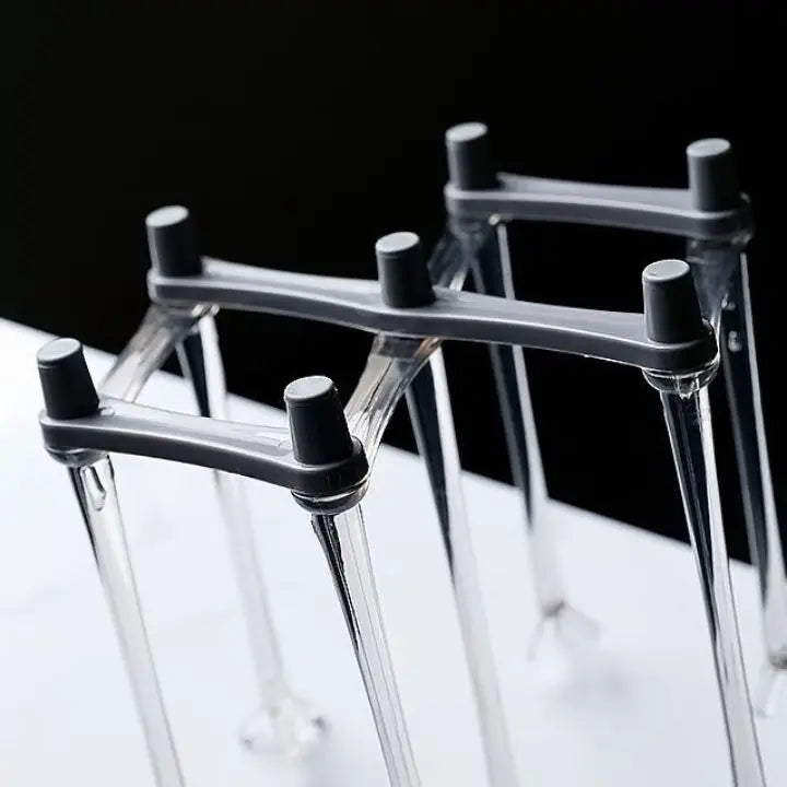 Verstellbarer, rutschfester Abtropfständer für Tassen und Gläser