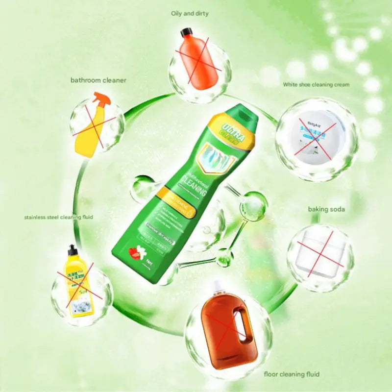 Vielseitige Reinigungslösung - Kraftvolle, streifenfreie Reinigung