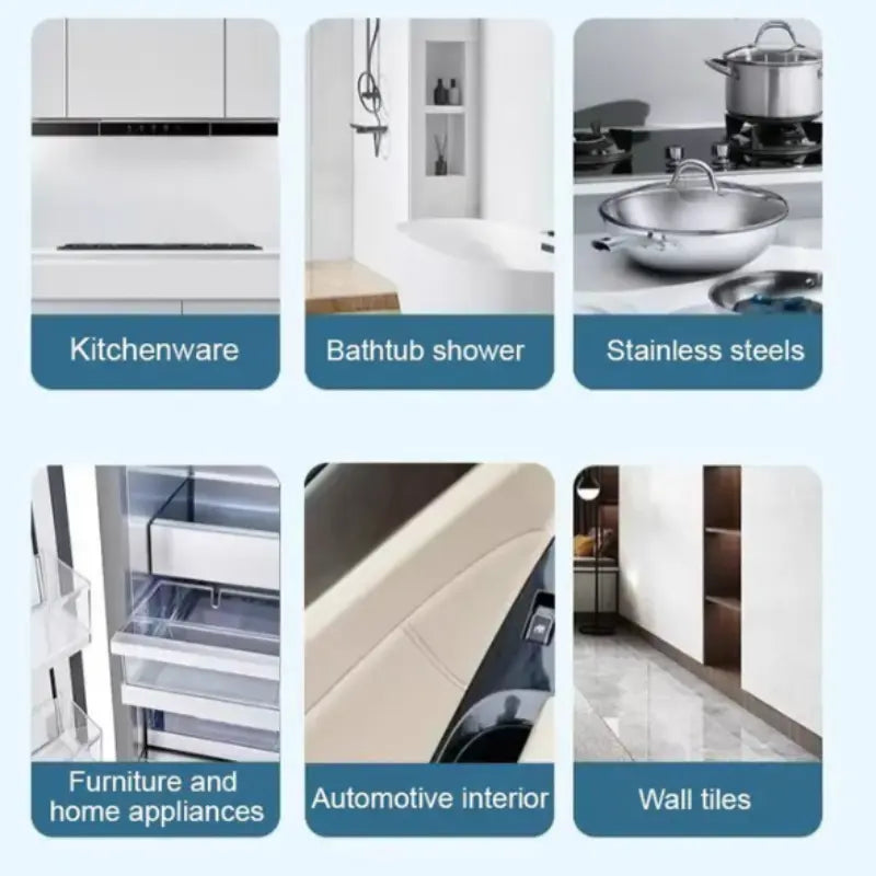 Vielseitige Reinigungslösung - Kraftvolle, streifenfreie Reinigung