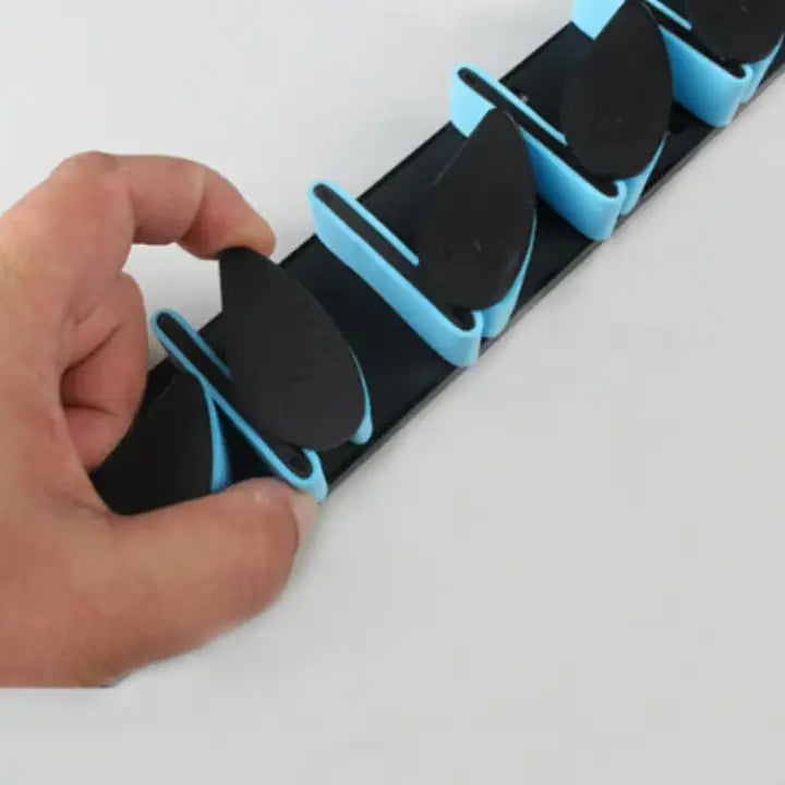 Wandmontierter Angelrutenhalter