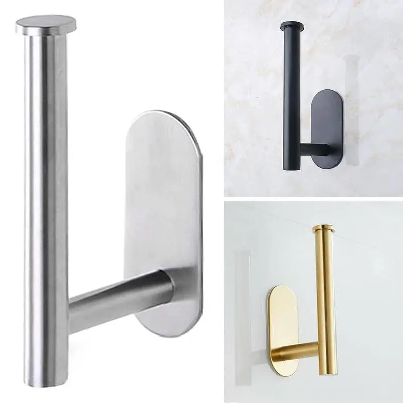 Wandmontierter Toilettenpapierhalter aus Edelstahl