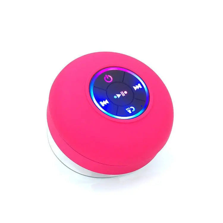 Wasserdichter Bluetooth-Duschlautsprecher mit LED-Licht