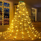 Wasserfall-Lichter für Weihnachtsbaum