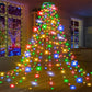Wasserfall-Lichter für Weihnachtsbaum