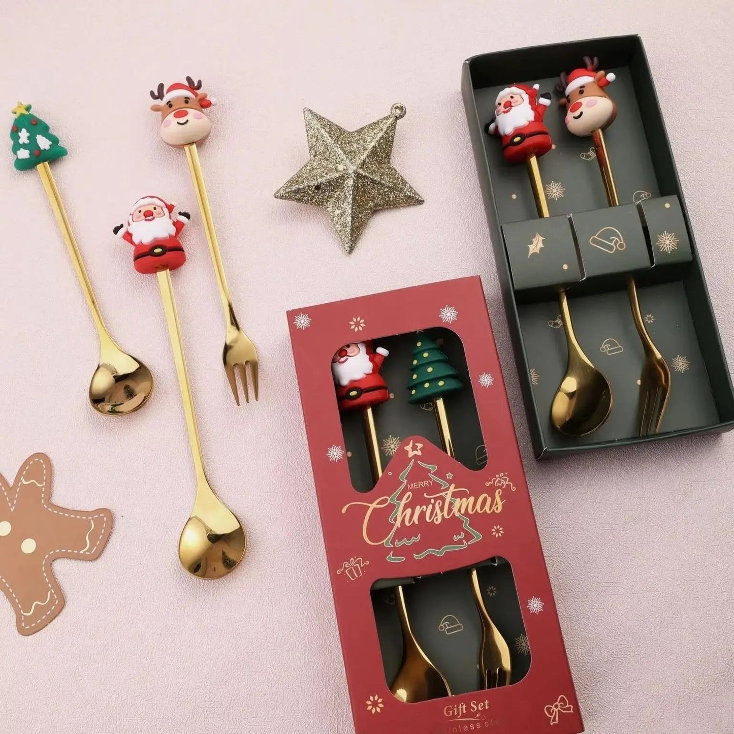 Weihnachtliche Geschirrsets