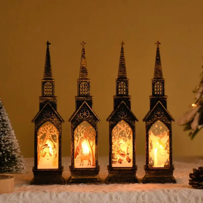 Weihnachts-LED-Laterne