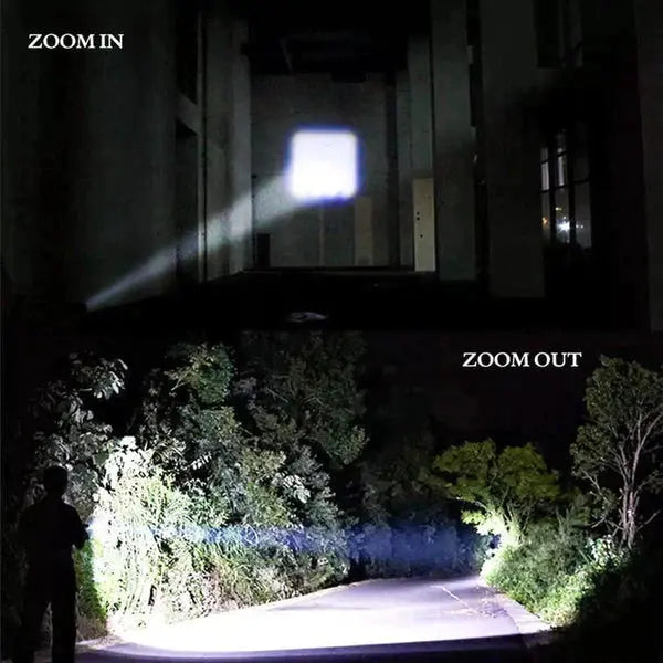 Wiederaufladbare LED-Taschenlampe – Hell, Langlebig und Tragbar