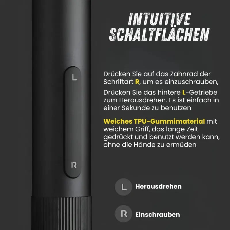 Zuverlässiger Schraubendreher-Satz - 24 Präzisionsbits, Aluminiumbox