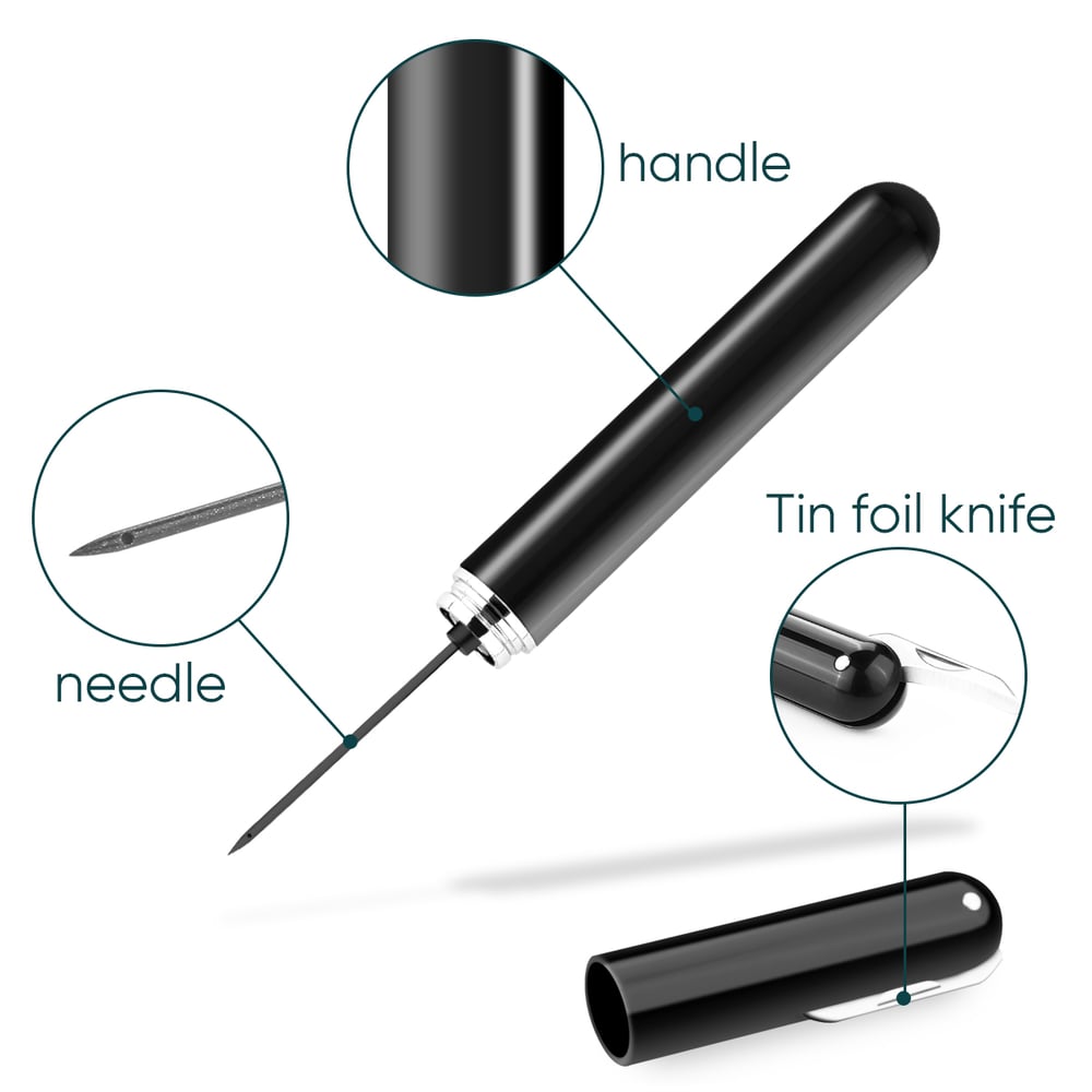 Weinflaschenöffner mit Luftdruck – Sauber, schnell & ideal für unterwegs