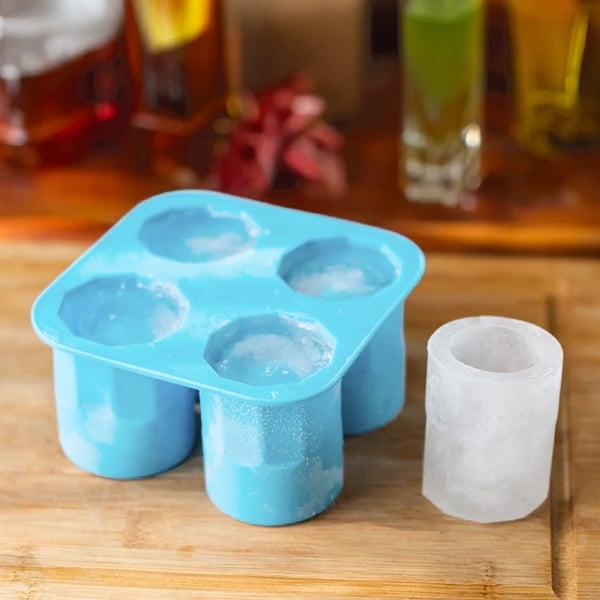 1+1 GRATIS | Eis-Shotglas-Form – Wiederverwendbare Silikonform für Partys