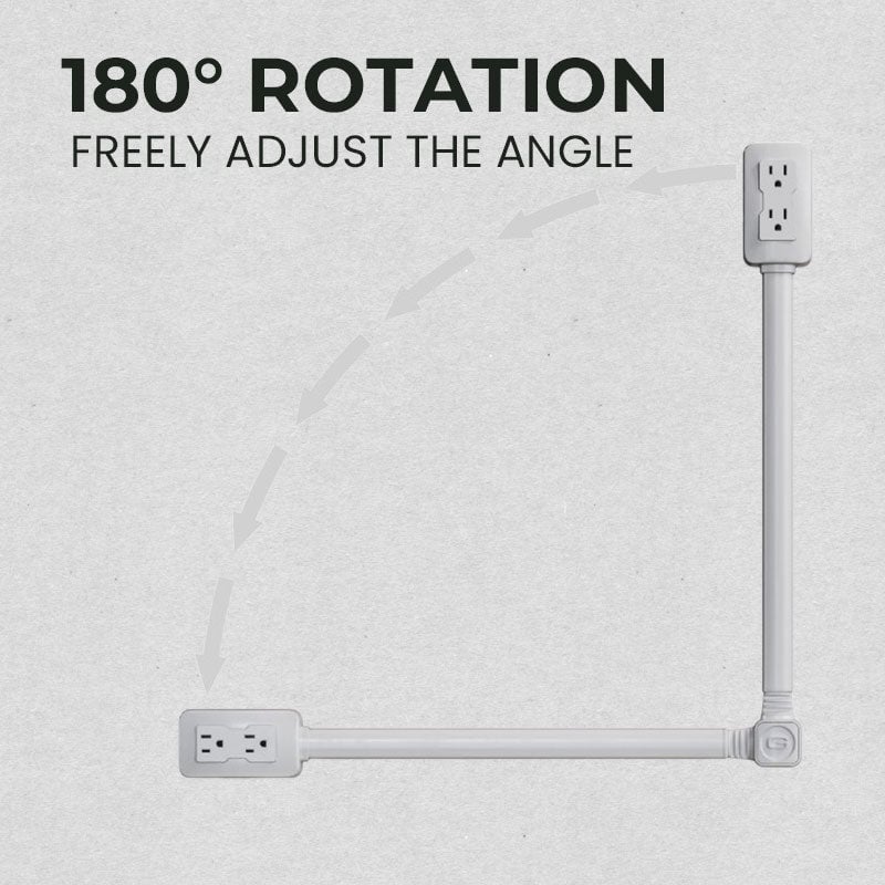Verstellbarer Steckdosen-Expander – Mehr Anschlüsse, Mehr Flexibilität