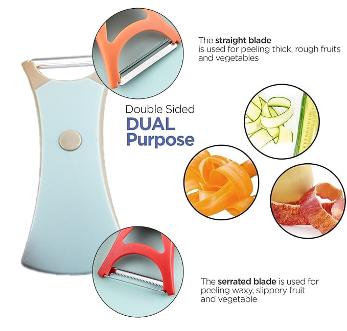 Präzise 2-in-1 Garten- und Haushaltsschere für müheloses Schneiden
