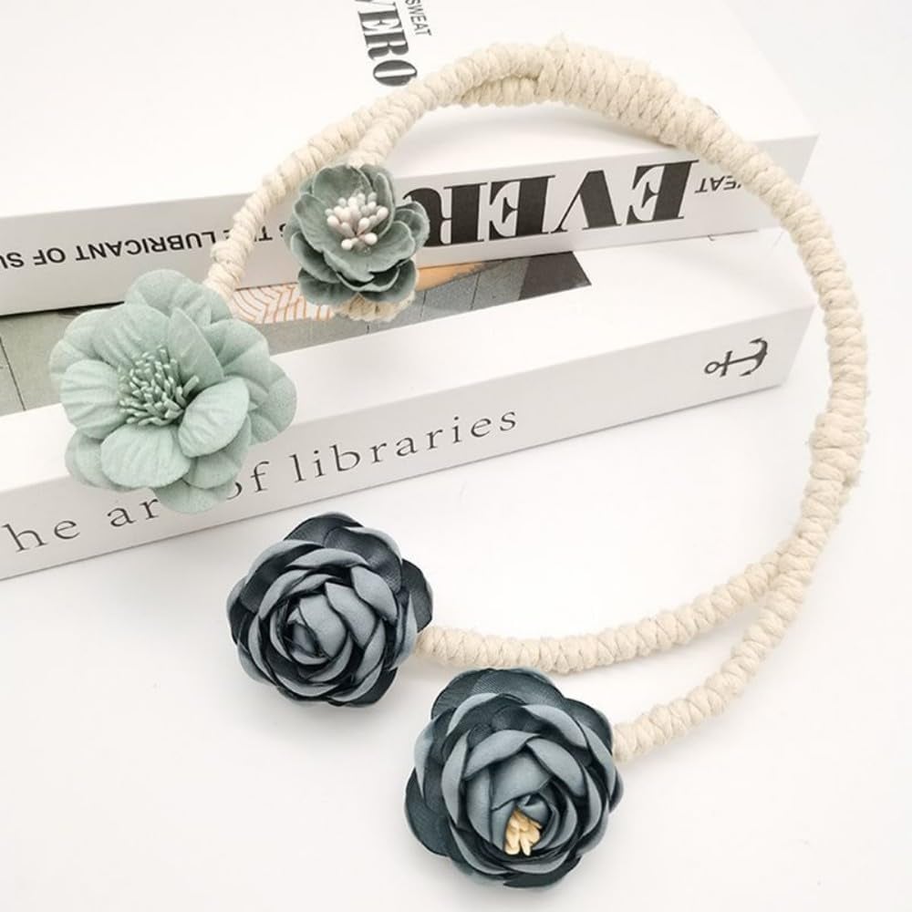 1+1 GRATIS | Elegante biegbare Gardinenhalter – Ohne Bohren, Ohne Aufwand