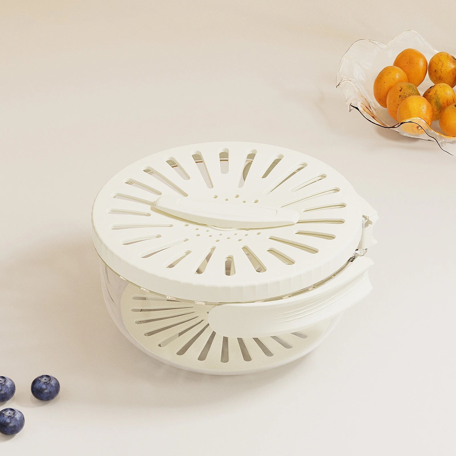 Multifunktionale Waschschüssel – Doppelschichtiges Design für einfaches Reinigen und Aufbewahren