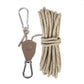 1+1 GRATIS | Winddichtes Outdoor-Seil – 5 m Reflektierendes Nylon mit Karabiner