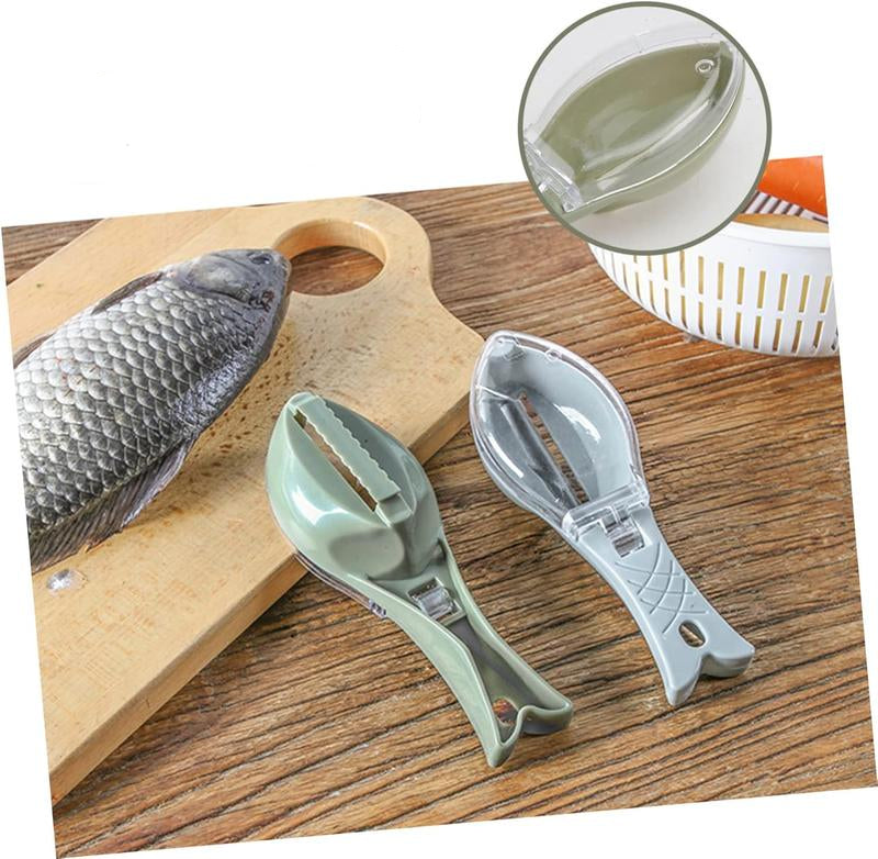 Fischentschupper mit Deckel – Sauber und Einfach Schuppen Entfernen
