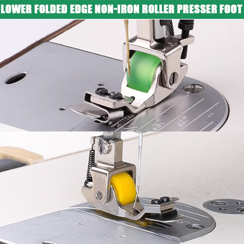 Verstellbarer Rollsaum-Nähfuß – Präzise & Müheloses Nähen