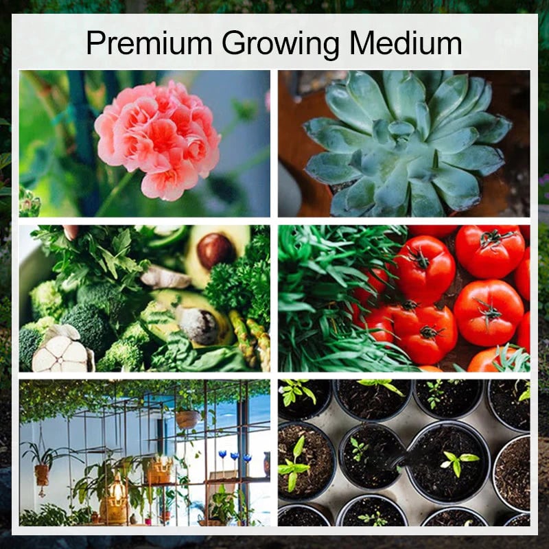 2er-Set Kokoserde Briketts für Pflanzen – organisches Anzuchtsubstrat mit hoher Wasserspeicherung!