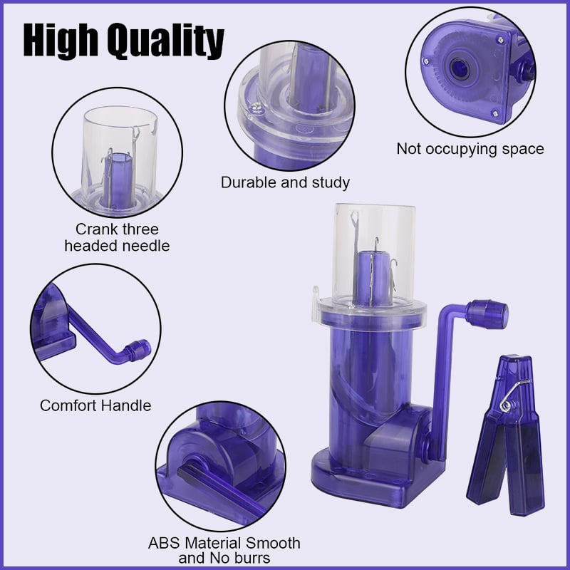 Schnellstrickgerät für Kordeln – Gleichmäßiges Stricken leicht gemacht