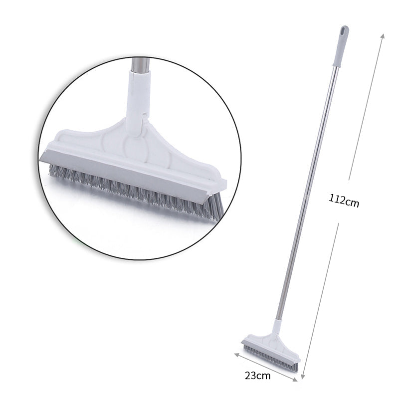 Robuste Bodenreinigungsbürste mit langem Stiel – Mühelos tiefenreinigen