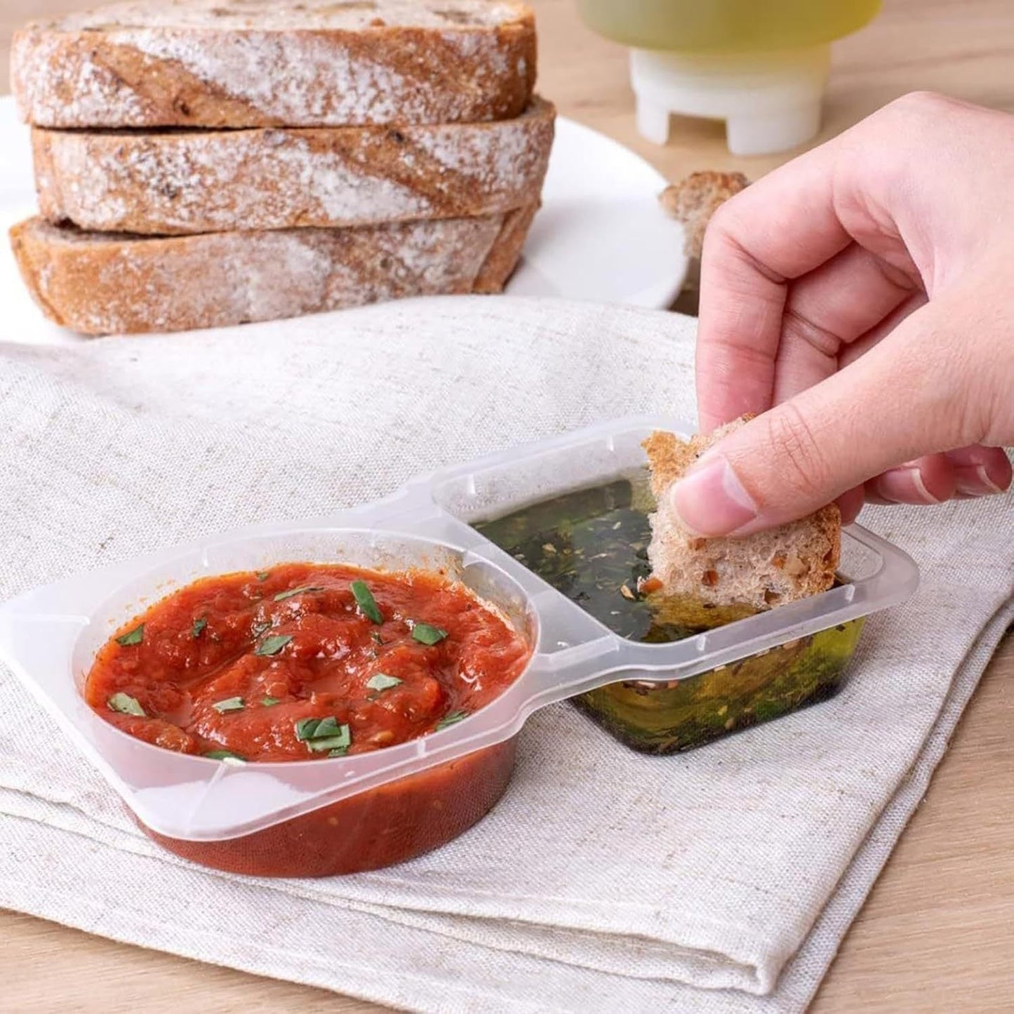 15+5 GRATIS | Wiederverwendbare, auslaufsichere Snackboxen – Umweltfreundlich & langlebig